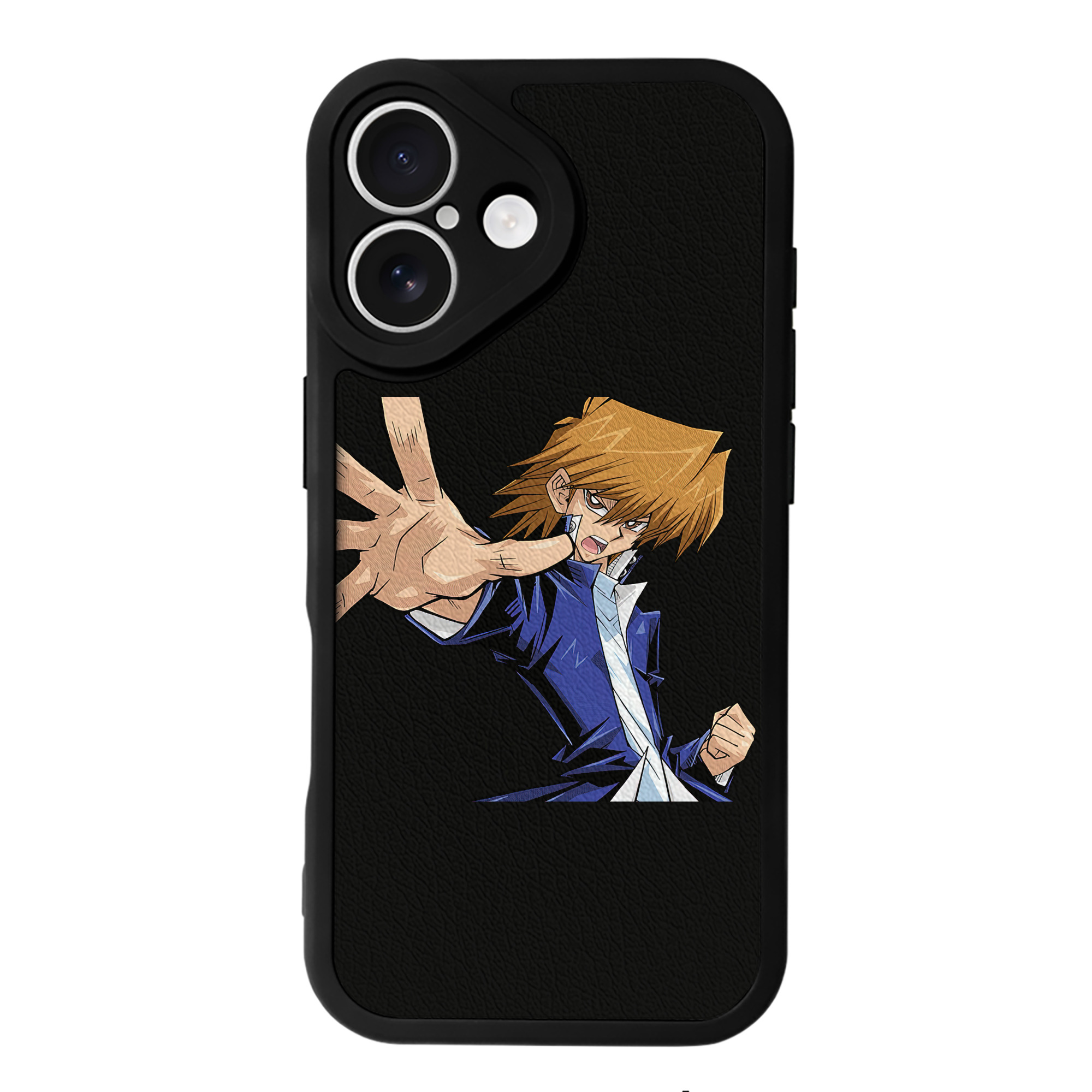 遊☆戯☆王 Yu-Gi-Oh! 【iPhone 16シリーズ対応】シリコンスマホケース（レザー調） 材質：シリコン